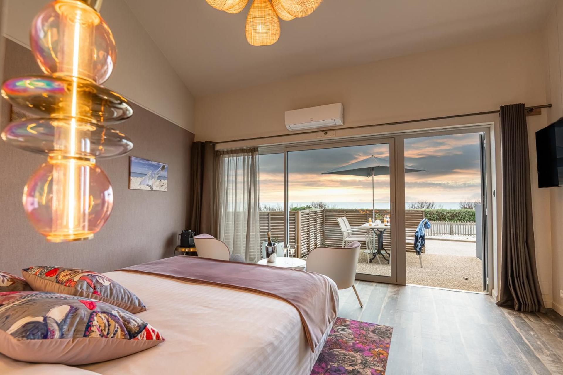 Logis Hotellerie Les Brisants , Restaurant J M Perochon Brétignolles-sur-Mer Eksteriør bilde