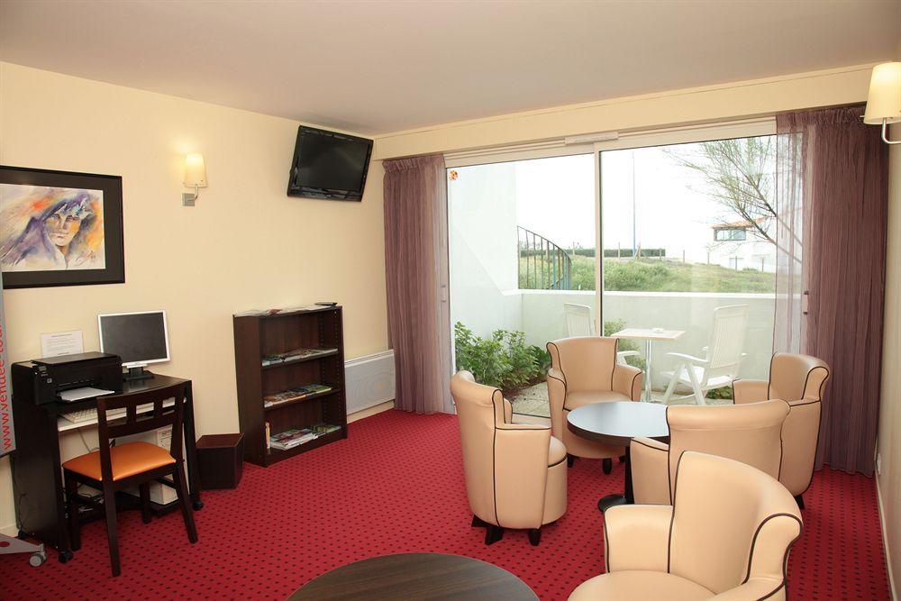 Logis Hotellerie Les Brisants , Restaurant J M Perochon Brétignolles-sur-Mer Eksteriør bilde